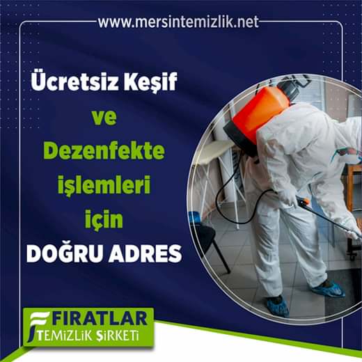 Mersin Dezenfeksiyon ve Dezenfekte Şirketleri